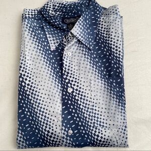 Earl Jeans blue button down shirt M
